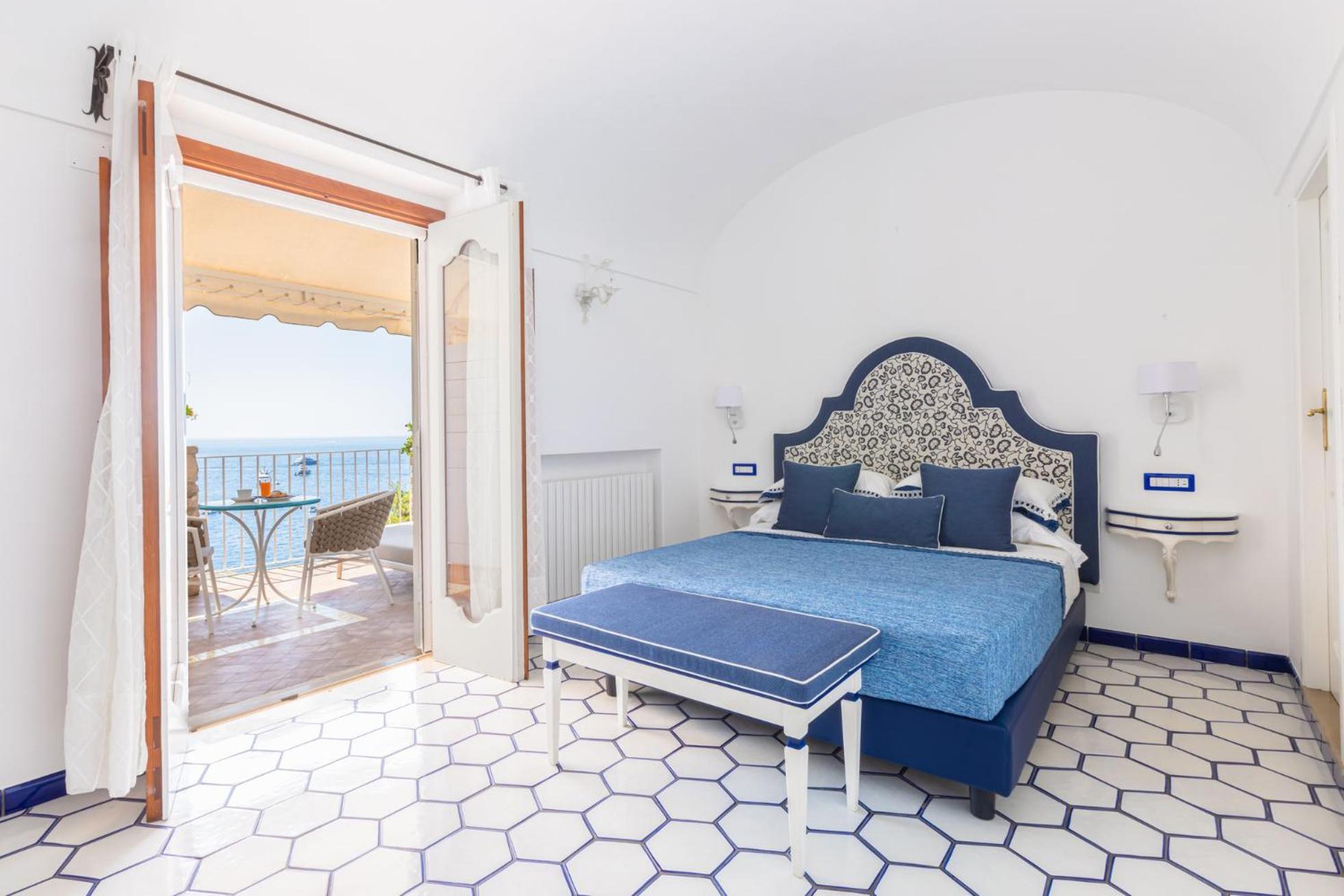Chambre Double Deluxe avec Balcon - Vue sur Mer